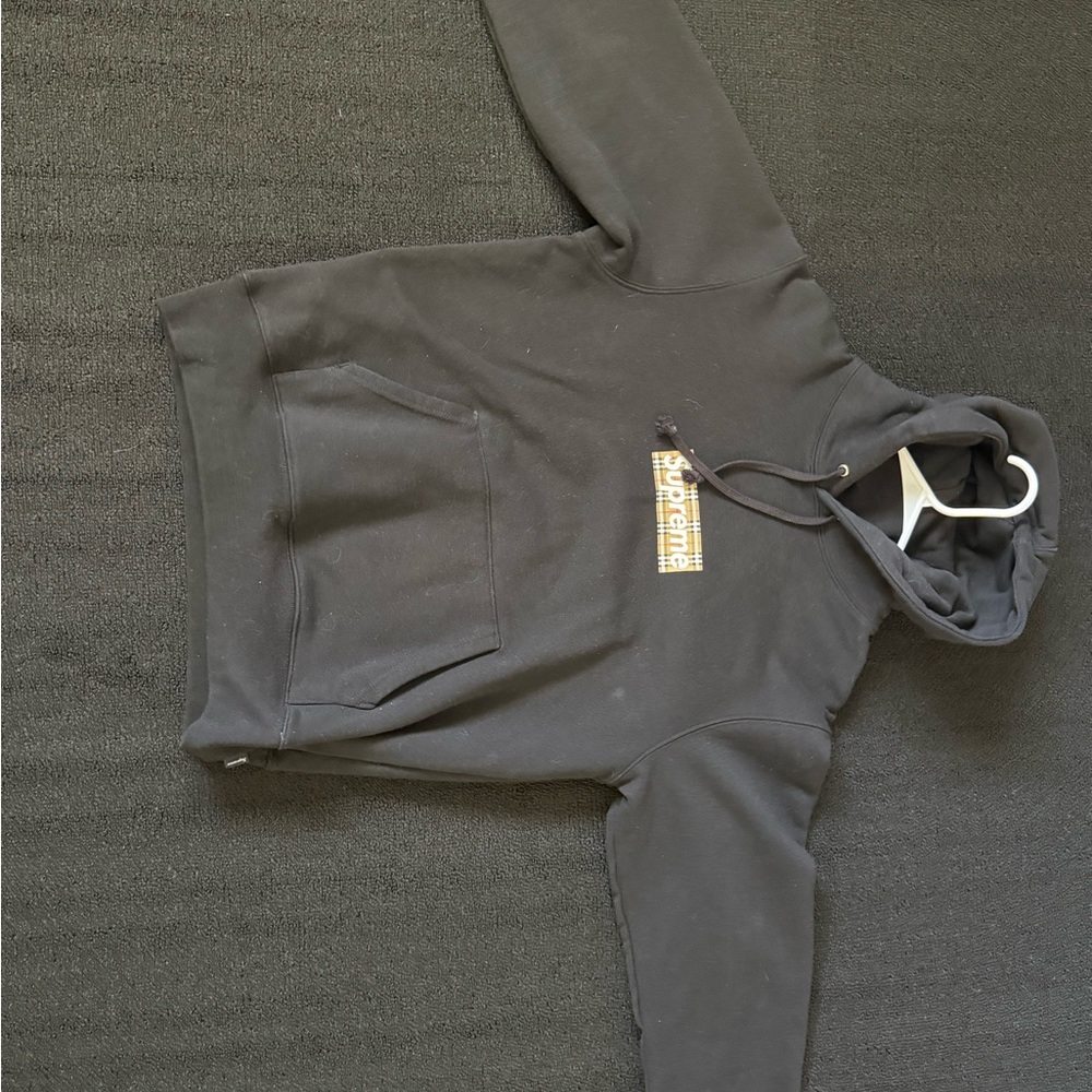 Burberry x Supreme Box Logo Hoodie